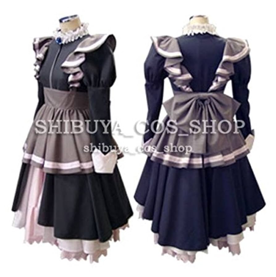 Amazon.co.jp: ぴたテン 美紗コスチューム メイド コスプレ衣装